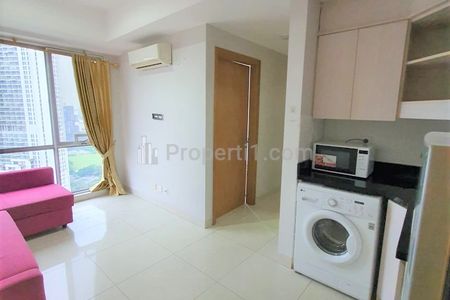 Sewa Apartemen Murah Jakarta Pusat, Kemayoran, Dekat Sunter - THE MANSION BOUGENVILLE KEMAYORAN - 2 BR Semi Furnish (3etwagjuni1f2)