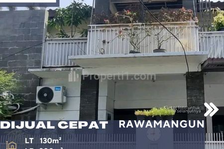 Dijual Rumah 2 Lantai Siap Huni Lokasi Sangat Strategis di Rawamangun Jakarta Timur