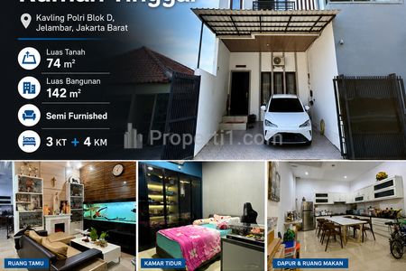 Jual Cepat Rumah Kavling Polri Jakarta Barat – Harga di Bawah Pasar, Hemat 680 Juta!