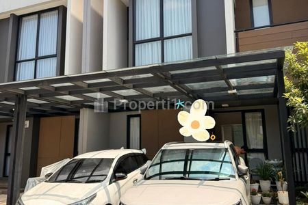 Disewakan Rumah Full Furnished Cantik Mewah Lokasi Strategis di The Orchard Cluster Magenta Bekasi