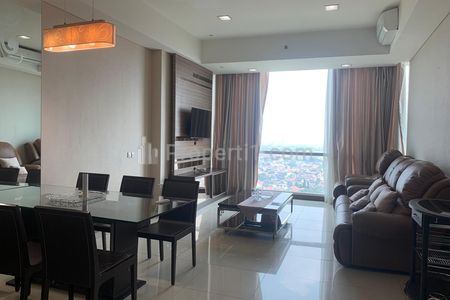 Disewakan Apartemen Kemang Village Residence 3BR, Selangkah ke Lippo Mall Kemang