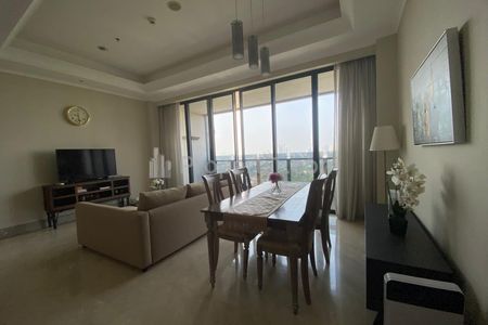 For Lease Apartment District 8, SCBD South Jakarta - Type 2+1 BR 153 Sqm Furnished Private Lift