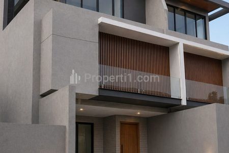 Jual Rumah Tropical Modern 5 Menit ke Gerbang Tol Pasteur Bandung 3 Lantai Murah