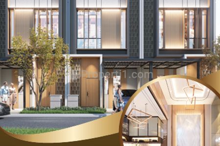 Dijual Rumah 3 Lantai Cluster Damar Terbaru dari Pacific Garden Puri, Meruya Selatan, Kembangan, Jakarta Barat