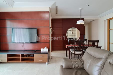 For Lease Apartment Pakubuwono Residences South Jakarta, Type 2+1 BR Fully Furnished Size 178 Sqm
