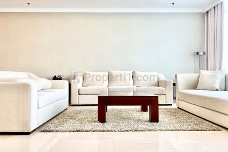For Lease Luxury Apartment at Kempinski Private Residence Type 3+1 BR Full Furnished - Located at The Heart of Central Jakarta