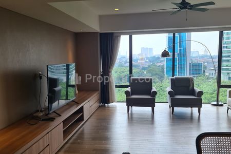 For Lease Modern Luxury Apartment Verde 1 Pet Friendly and Strategic Location In South Jakarta – 3BR Fully Furnished