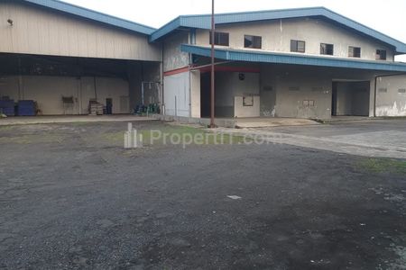 Dijual Ex Pabrik Cold Storage di Gempol Kabupaten Pasuruan