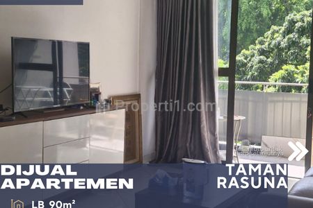 Jual Apartemen Taman Rasuna Kuningan Tipe 3BR Full Furnished Harga NJOP