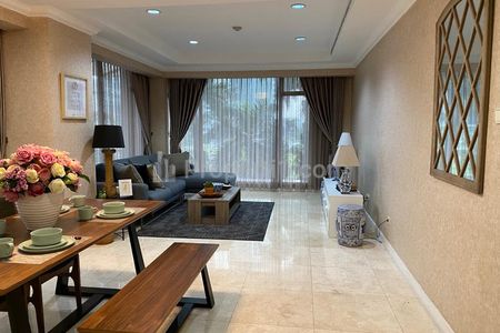 Disewakan Apartemen Istana Sahid Sudirman 3+1BR Full Furnished