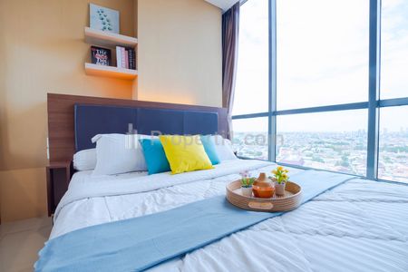 Disewakan Apartemen City Light Type 2BR GP Plaza Slipi, Unit Nyaman, Full Furnished, & Lokasi Strategis Sudirman, Senayan, Binus, & Slipi