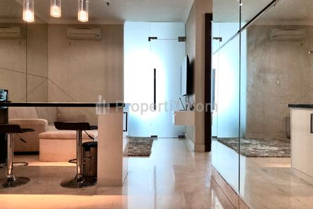 For Lease Modern Luxury Apartment at Residence 8 Senopati Type 1 BR + Study Room Full Furnished – Strategic Location in South Jakarta
