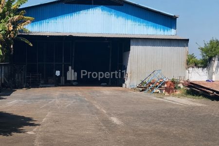 Jual Gudang Luas Strategis di Nol Jalan Lingkar Timur Sidoarjo SHM