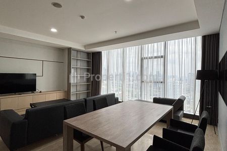 Apartment for Rent at L'Avenue Location in South Jakarta - 3+1BR Modern Fully Furnished