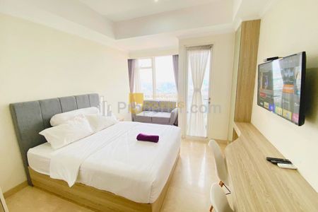 For Rent Menteng Park Tower Sapphire Apartment, Studio Type, Fully Furnished, near TIM, RSCM, Bunda Hospital, and UI Salemba Campus
