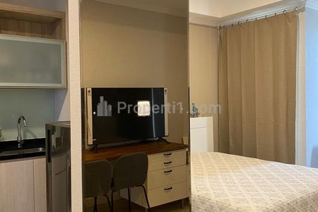 For Rent Apartment Menteng Park Tower Sapphire, Type 1 Bedroom Fully Furnished, Near TIM, RSCM, Bunda Hospital, and UI Salemba Campus