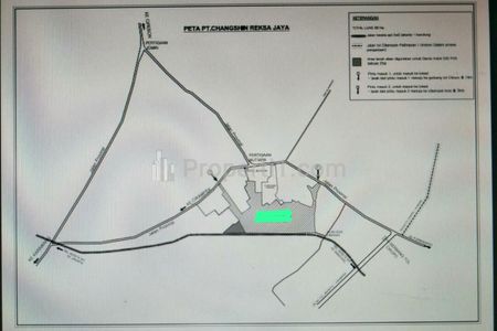 Jual Cepat Tanah HGB Luas 39 Hektar Zona Industri di Kotabaru, Karawang, Jawa Barat