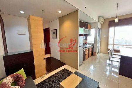 Apartment for Rent at Sudirman Park 2 BR Fully Furnished, Near Citywalk Sudirman, LSPR, Sahid Sudirman Center Building, and Setiabudi MRT Station