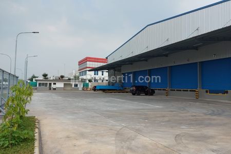Dijual Gudang Bangunan Baru di Kawasan Industri MM2100 Cibitung Bekasi