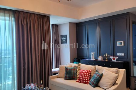 Disewakan Apartemen The Kensington Royal Suites 2+1BR Furnished Private Lift