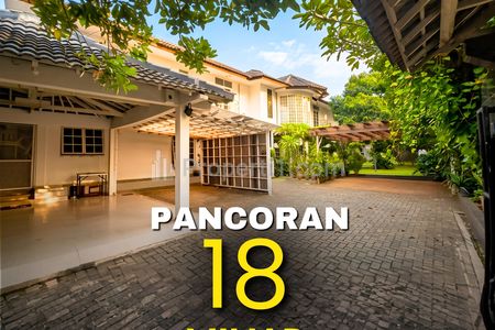 Dijual Rumah 2 Lantai di Komplek Ligamas Pancoran Timur, Jakarta Selatan - Hunian Luas di Kawasan Nyaman dan Strategis 