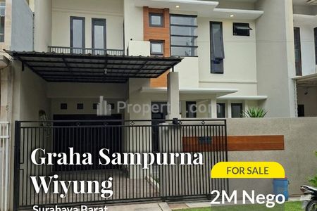 Dijual Rumah Graha Sampurna Wiyung Surabaya Renov Total Like New