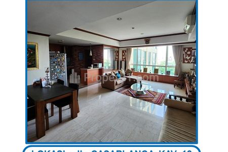 Jual Cepat Harga Spesial Apartemen Casablanca 2 BR Semi Furnished di Tebet, Jakarta Selatan
