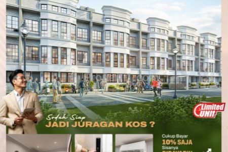 Jual Rumah CAMBRIDGE DORMITORY – Auto Jadi Juragan Kost! Kost Mewah PIK2 Tangerang