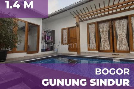 Jual Rumah Bagus di Gunung Sindur Bogor Dekat ke Stasiun Rawa Buntu