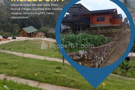 Jual Tanah Kavling Mahkota Alam, Sukamakmur, Bogor