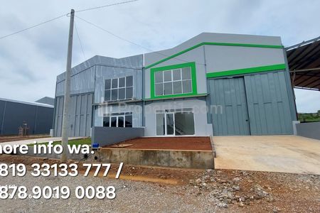 Dijual Gudang Sigma Kartika Gunung Sindur Bogor