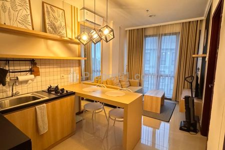 Sewa Apartemen Cantik Assati Garden BSD 1BR Furnished View Pool Include IPL Siap Huni