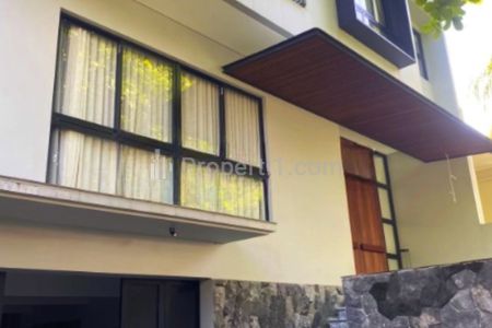 Disewakan Rumah Modern Minimalis di Area Senopati/SCBD/Kebayoran Baru Jakarta Selatan SSP698