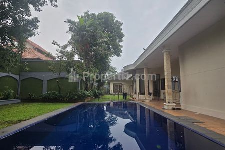 Disewakan Rumah Premium Ampera Jakarta Selatan LT 980 m² | Swimming Pool | Cocok untuk Hunian & Kantor