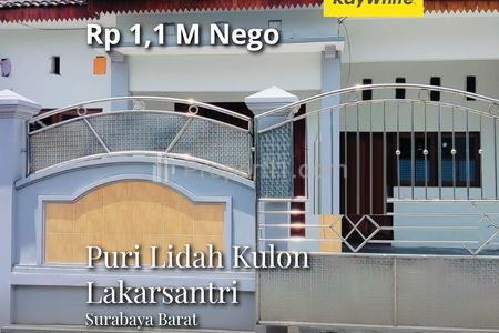 Dijual Rumah Puri Lidah Kulon Lakarsantri Surabaya Barat