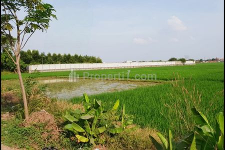 Dijual Kavling Tanah Jalan Raya Tanjungpura Karangpawitan Karawang Barat