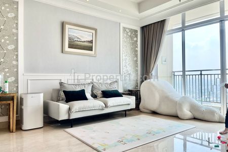 For Lease Luxury Apartment Pakubuwono View Strategic Location in South Jakarta – 2+1BR Fully Furnished