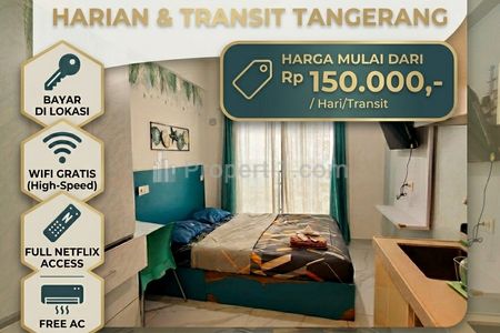 Sewa Apartemen Harian TreePark BSD - Studio Furnished
