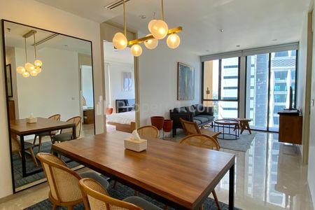 For Lease Modern Furnished Apartement at Izzara Type 2 BR - Great Location In South Jakarta