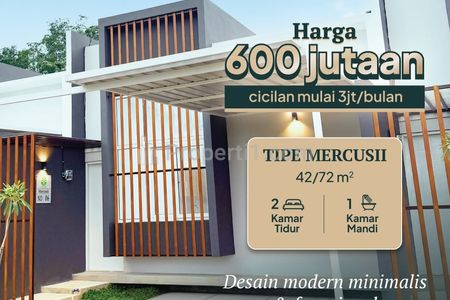 Dijual Rumah Pinggir Jalan Nasional Bogor - Harga Rasional