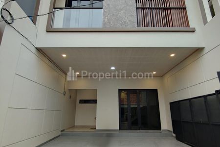 Dijual Rumah Baru Modern Minimalis Lokasi Strategis di Rawamangun Jaktim