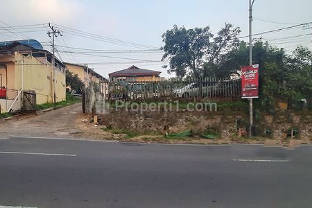 Jual Gudang Kantor Workshop Mess Karyawan Hitung Tanah 2645 m2 SHM Lebar Muka 30 Meter Lokasi Super Strategis di Jalan Ir. H. Juanda Dago Bandung