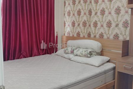 Dijual Apartment Green Pramuka City Murah Unit Nerine 2 BR Furnish di Atas Mall
