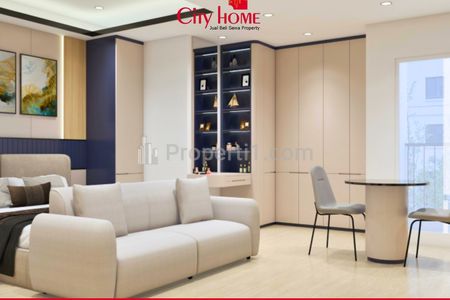 Dijual Apartemen 1 Bedrom Furnished di Mediterania Garden Residences 2 Tanjung Duren Jakarta Barat