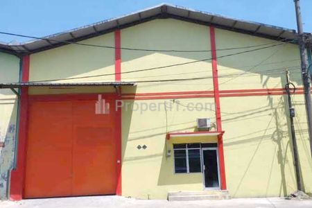 Dijual Gudang Sinar Buduran Sidoarjo ROW Container SHGB Luas 630 m² REV.A520