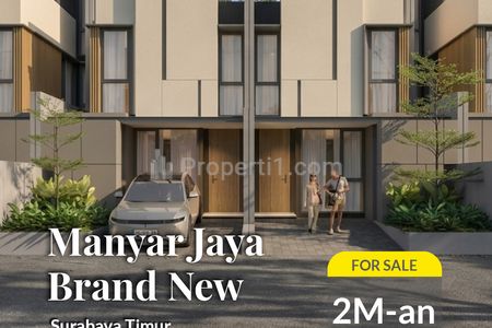 Jual Rumah Baru di Manyar Garden Regency Manyar Jaya Surabaya Timur