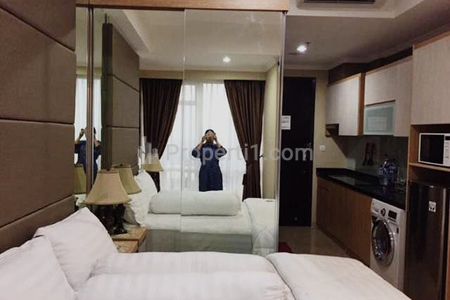 For Lease Studio Apartemen Menteng Park Full Furnished