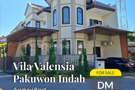 Dijual Rumah Vila Valensia Full Furnish Pakuwon Indah Surabaya