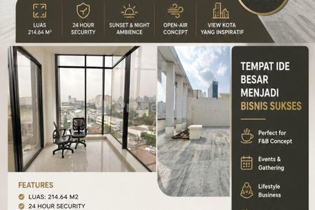 Disewakan Gedung 1-2 Lantai di Cikini Jakarta Pusat