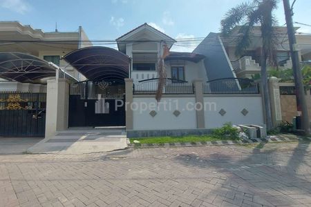 Dijual Rumah Hook Semi Furnished Dharmahusada Mas Mulyorejo Surabaya Timur Galaxy Mall REV.A617